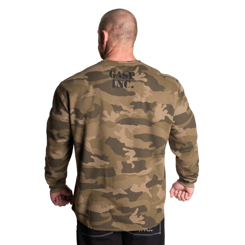 Gasp Thermal gym sweater  グリーンカモ　Sマイプロ Gasp Thermal gym sweater グリーンカモSマイプロ