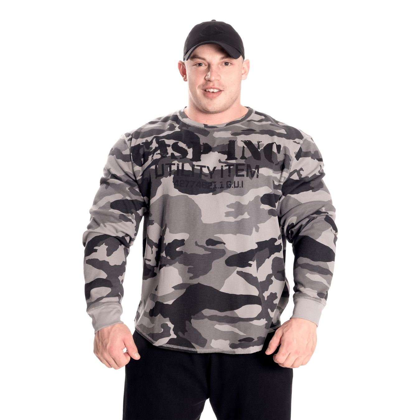 gasp サーマルジムスウェット　タクニカルカモ　XL Sweater from GASP - Buy the Thermal gym sweater at our