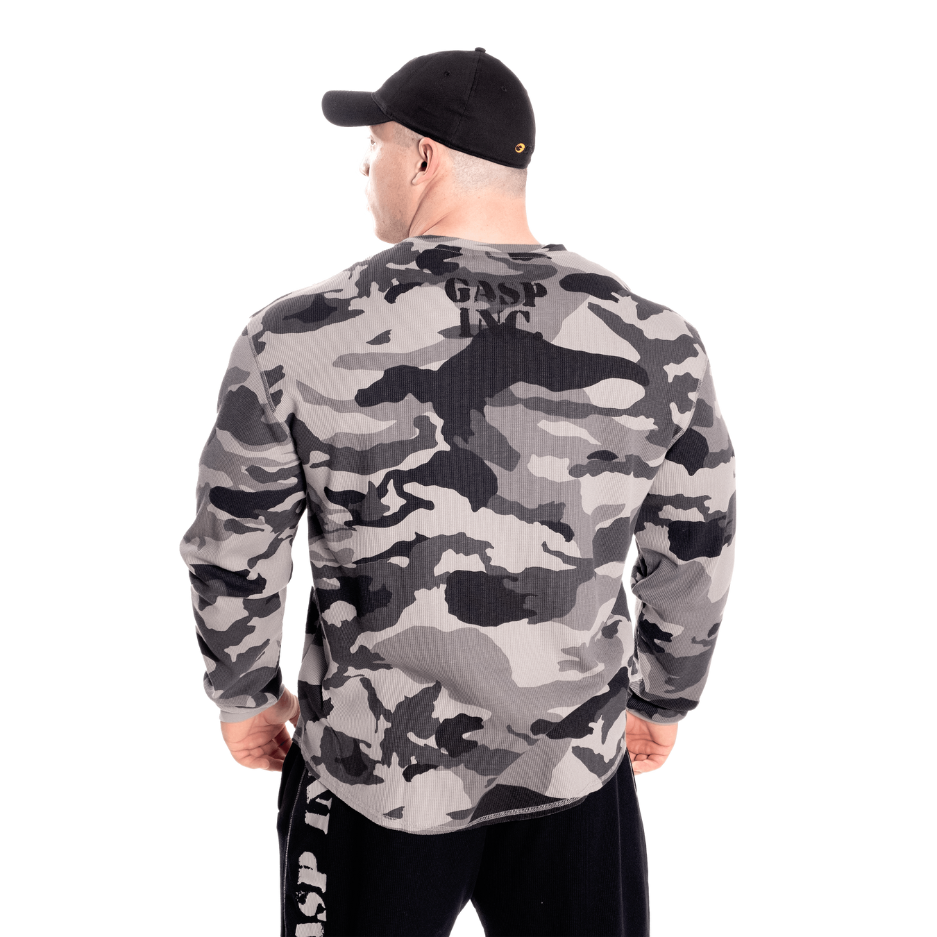 gasp サーマルジムスウェット　タクニカルカモ　XL Sweater from GASP - Buy the Thermal gym sweater at our