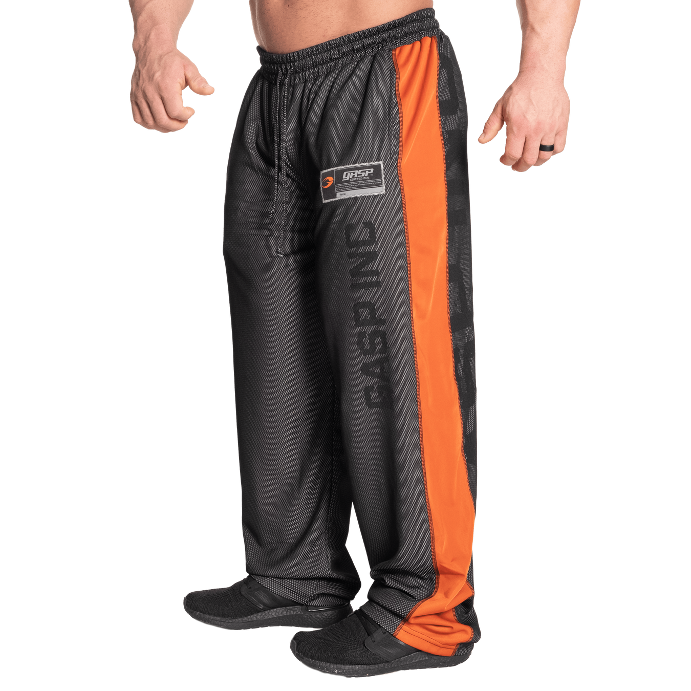 Gasp No1 mesh pants M 黒　マイプロテイン　ゴールドジム Sweatpants from GASP - Buy the No1 mesh pant in our