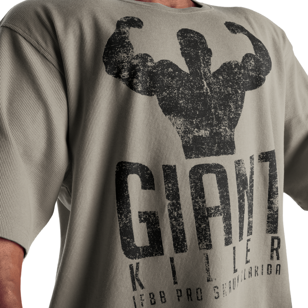 GASP Gian Killer Iron Tee an oversized thermal tee.