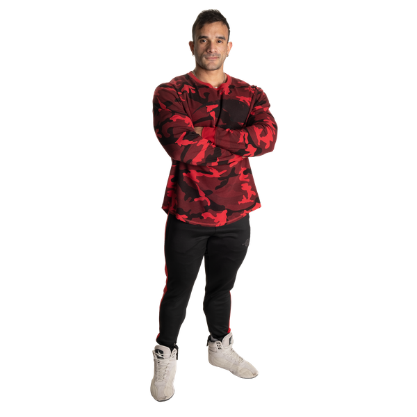 Gasp Thermal Logo Sweater レッドカモ　M Thermal Logo Sweater - lightweight and functional. - GASP