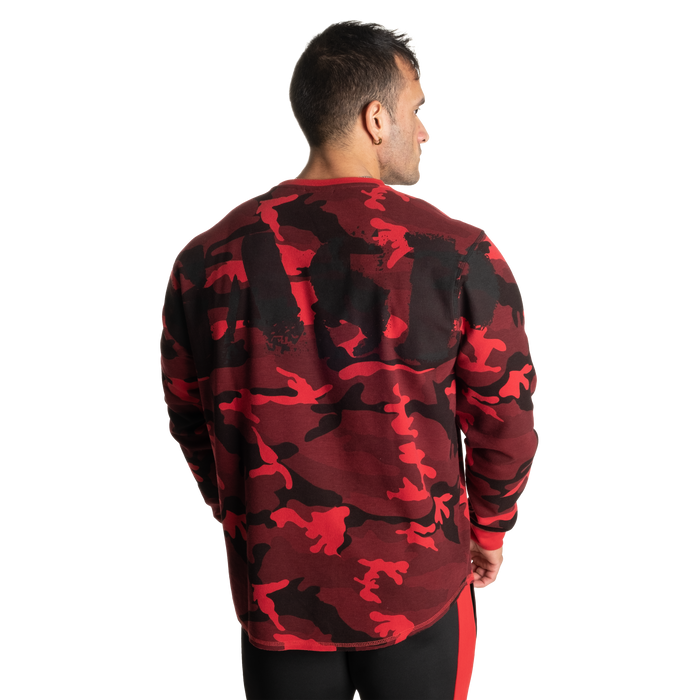 Gasp Thermal Logo Sweater レッドカモ　M Thermal Logo Sweater - lightweight and functional. - GASP