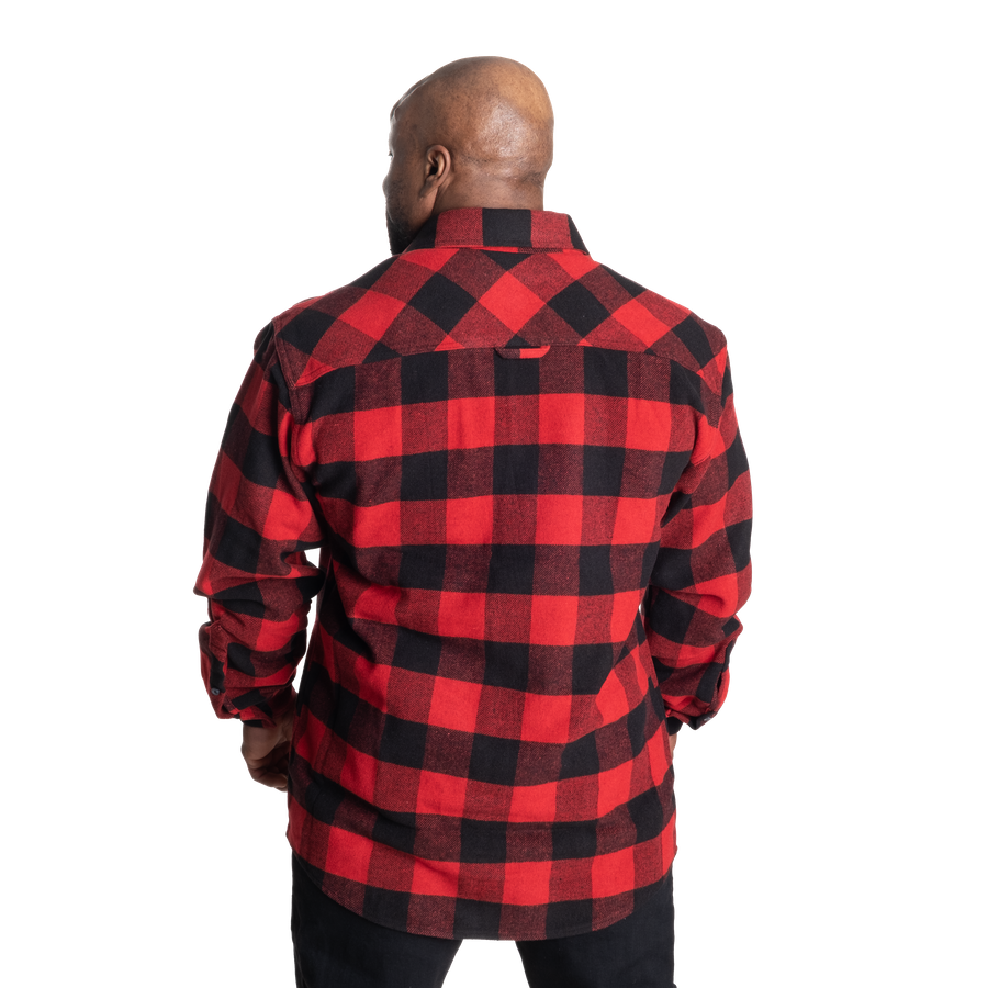 gasp サーマルシャツ　ブラック　XL GASP Heavy Flannel Shirt is a loose fit casual shirt. - GASP