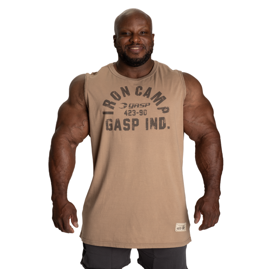 Gasp メッシュタンク　オレンジ　M Gasp メッシュタンク オレンジ M