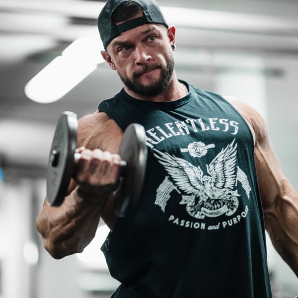 Relentless Cut Out Tank