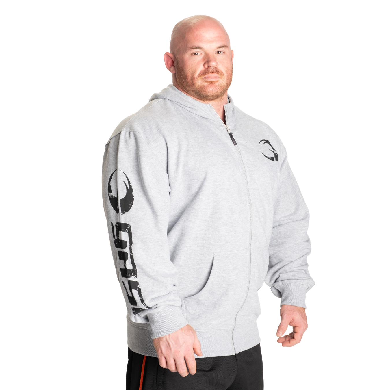 A a classic zip hoodie with handpockets. - GASP
