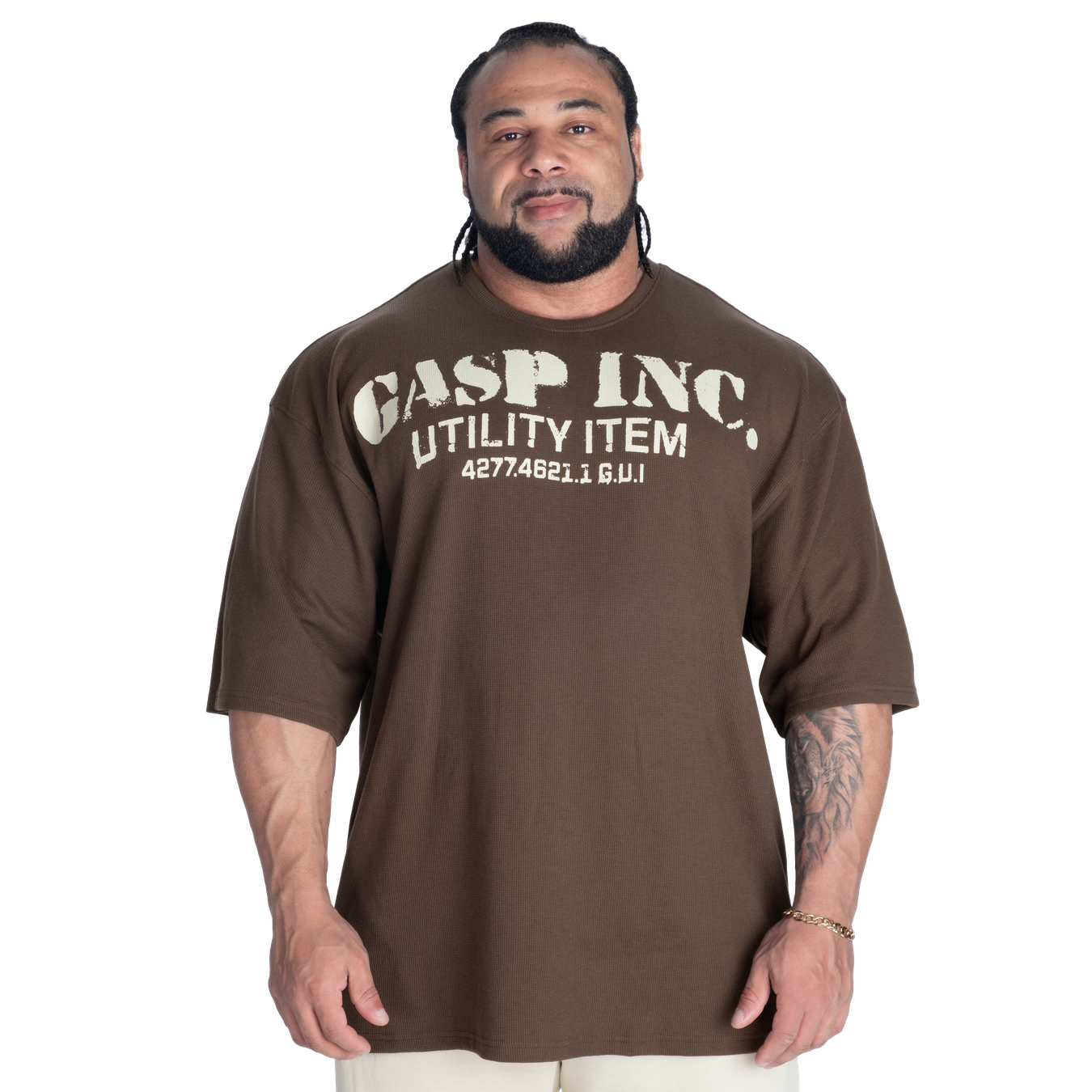 Iron Thermal Tee | Oversized Thermal Gym Shirt - GASP