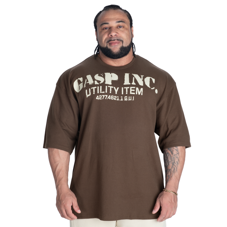 Iron Thermal Tee | Oversized Thermal Gym Shirt - GASP