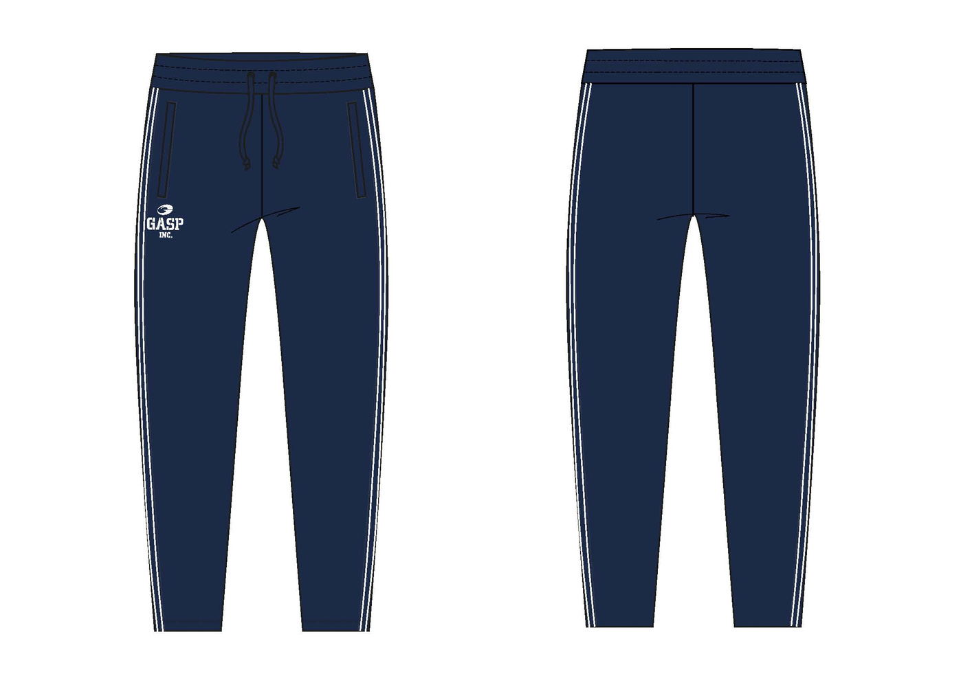 2 Stripe St Mesh Pnt