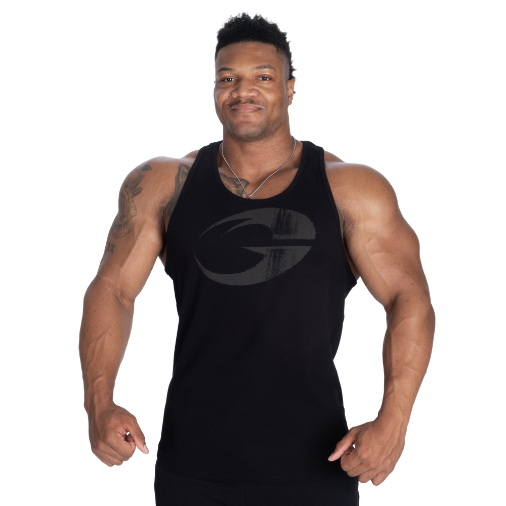 gasp サーマルシャツ　ブラック　S Gasp Rib Essential T-Back - GASP