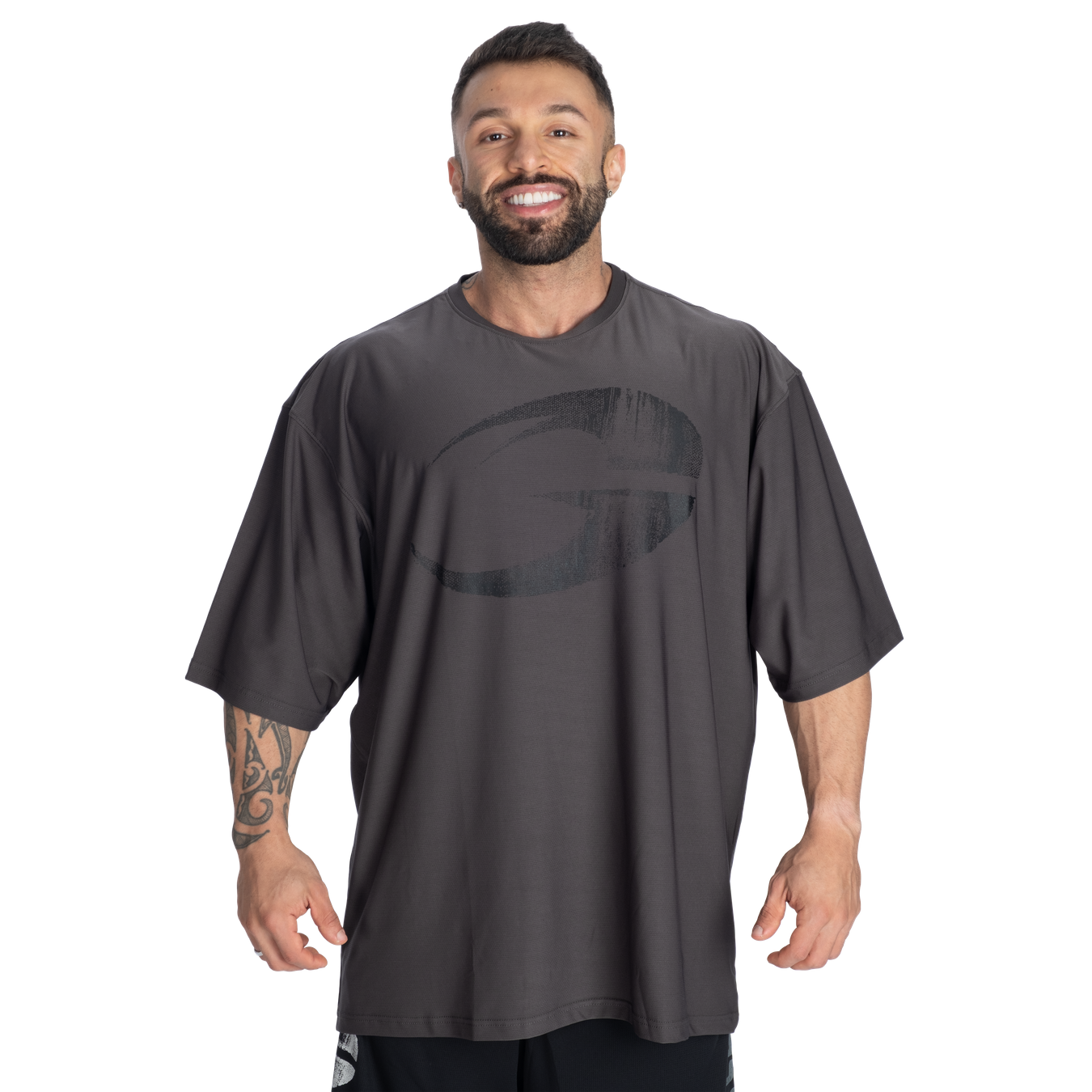 GASP Mesh Iron Tee – Oversized Breathable Training Shirt - GASP