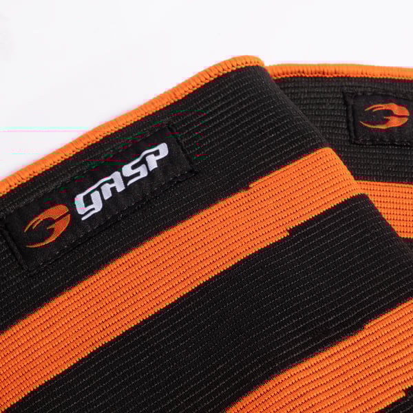 ウエイトトレーニング Gasp Power elbow sleeves, Black/Flame S Training accessories - Buy the GASP Power Elbow Sleeves in