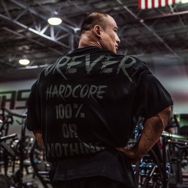 100% Or NTH Iron Tee