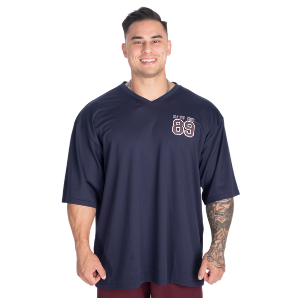 V-Neck Mesh Iron Tee