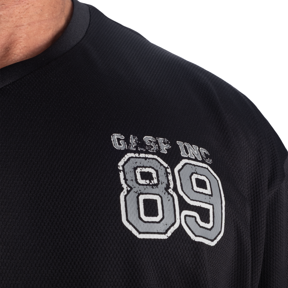 V-Neck Mesh Iron Tee