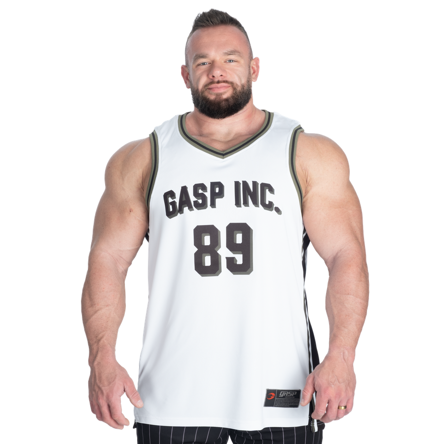 GASP 89 Mesh Tank | Breathable Bodybuilding Training Top - GASP
