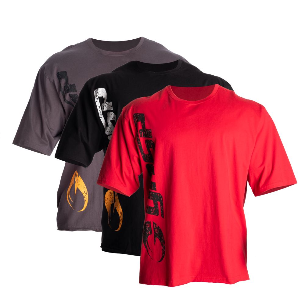 GASP Iron Tee 3-pack