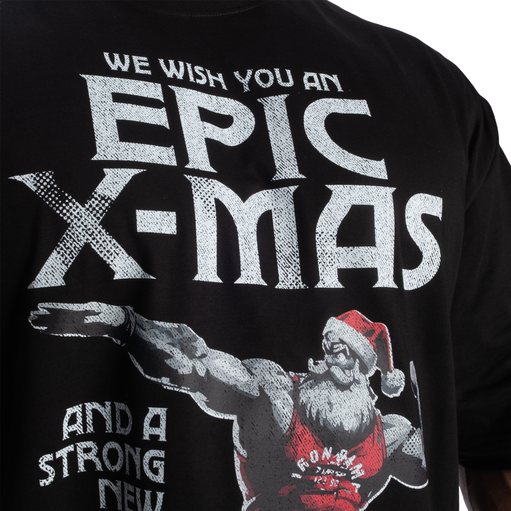 GASP Classic Iron Xmas Tee