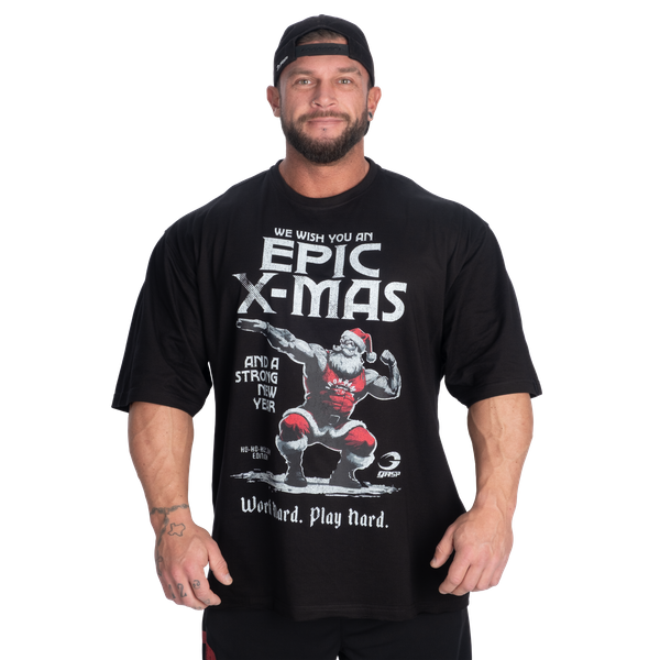 GASP Classic Iron Xmas Tee