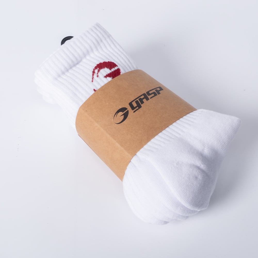 Gasp crew socks 3-p